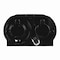 Boardwalk Standard Twin Toilet Tissue Dispenser, 13 x 8 3/4, Black R3670BKBW - alternate 8